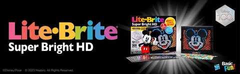 Lite Brite - Super Bright HD - Disney 100 Years Of Wonder