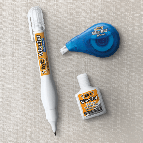 BIC Wite-Out Shake'n Squeeze Correction Pen 4/Pkg-.3oz, 1 - Kroger