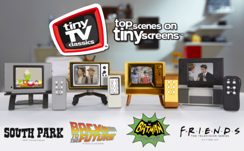 NEW FALL '21 - Tiny TV Classics - Back to the Future Edition- Newest  Collectible from Basic Fun - Watch top Back to the Future original movie  scenes on a real-w…