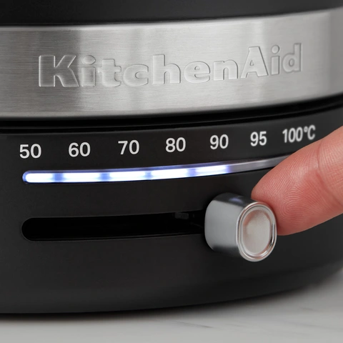 KitchenAid 1.7 Liter Variable Temperature Electric Kettle in Black