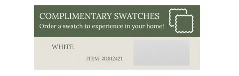 Order a Free Swatch Order a Free Swatch