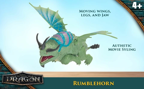 Dreamworks Dragons, How to Train Your Dragon, Rumblehorn 7.5