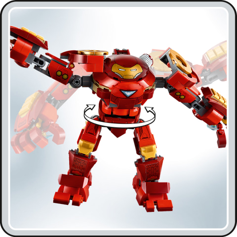 iron man lego hulk buster