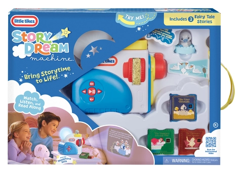 Little Tikes ストーリー ドリームマシン スターターセット+3話 Little Tikes Story Dream Machine Projector Starter Pack with 3