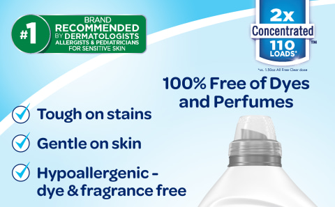 all® free clear, Sensitive Skin Detergent Superfans with Dr. Z
