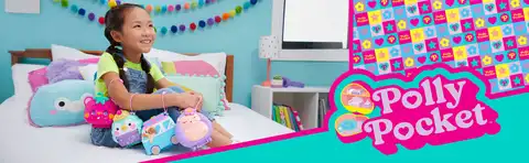 Polly Pocket Compact Playset, Something Sweet Cupcake With