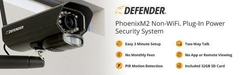 PhoenixM2 Non-Wifi Pluf-In Power Security System