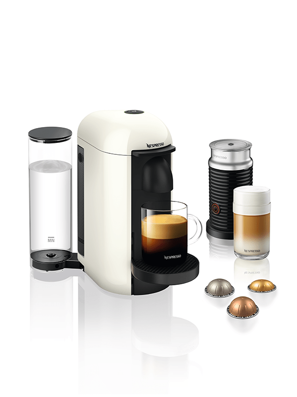 Nespresso Vertuo Next Coffee Machine with Milk Frother - White - Buy Online  - Heathcotes