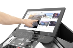 22” Interactive HD Touchscreen Display The monitor tilts up and down so you get the right viewing angle.