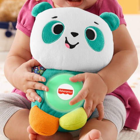 Monet Automatisering Zee Fisher-Price Linkimals Play Together Panda Interactive Musical Plush Toy  for Infant & Toddler - Walmart.com