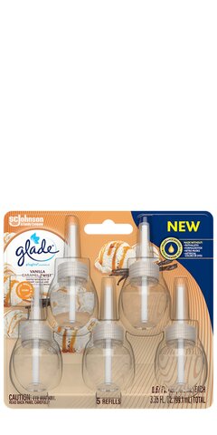 Glade Automatic Spray Refill, Air Freshener, Vanilla Caramel Twist, 6.2 oz  