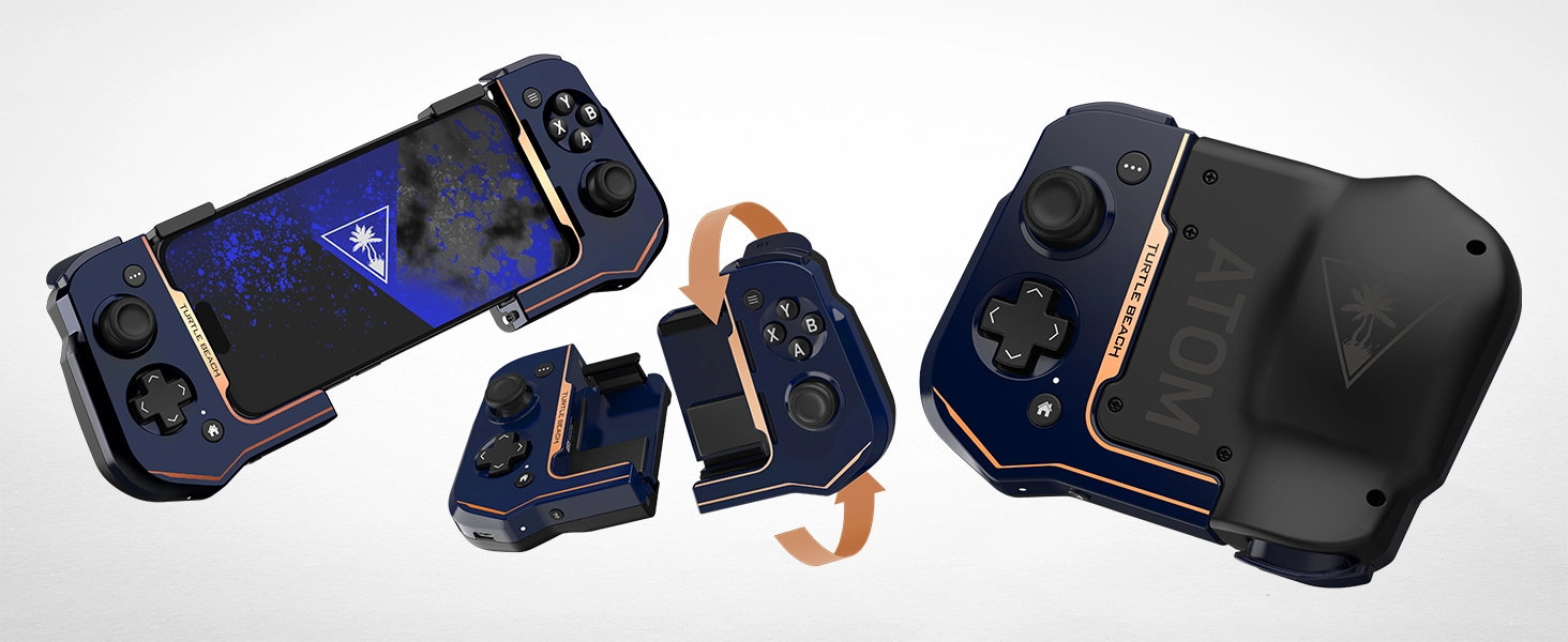 Turtle Beach Atom – Cobalt Blue; Mobile Game Controller Micro Center