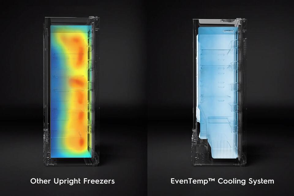 thumbnail video image 2 of Frigidaire Ffue2024a 33" Wide 20 Cu. Ft. Free Standing Energy Star Upright Full Size, 2 of 6