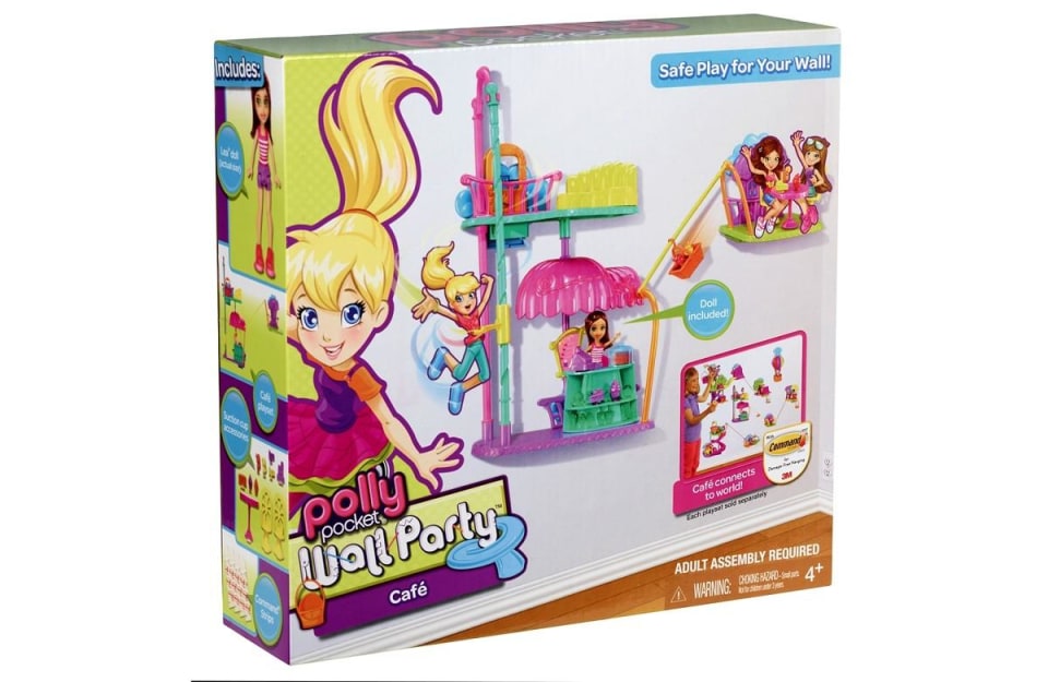 Polly Pocket W All Party Cafe Play Set Walmart