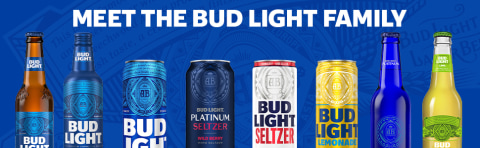 Bud Light Seltzer Slim Coolie - The Beer Gear Store