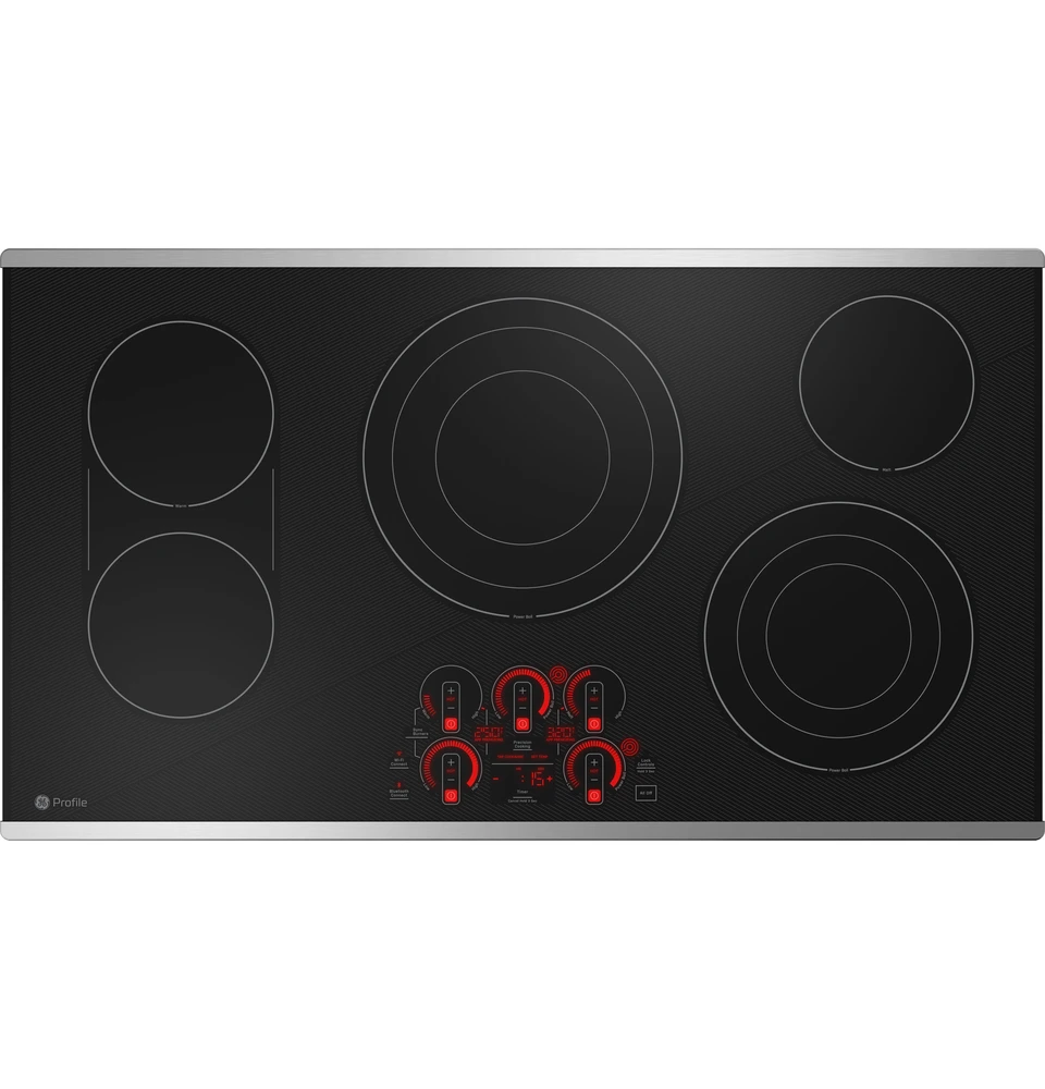 GE Profile PEP9036STSS GE Profile 36 Built In Touch Control Cooktop PEP9036STSS Rosner s Appliance West Palm Beach FL