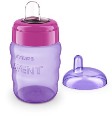 Philips Avent My Easy Sippy Cup 9 Oz Purple 2pk Stage 2 for sale online