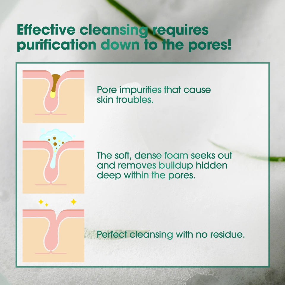 AHA BHA PHA 30 Days Miracle Acne Cleansing Foam