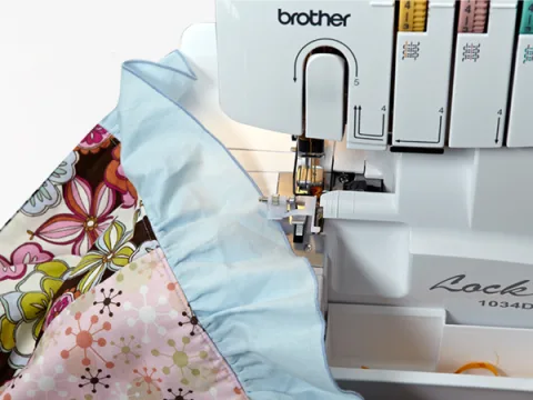 Brother Serger, 1034D popular 22 stitch functions