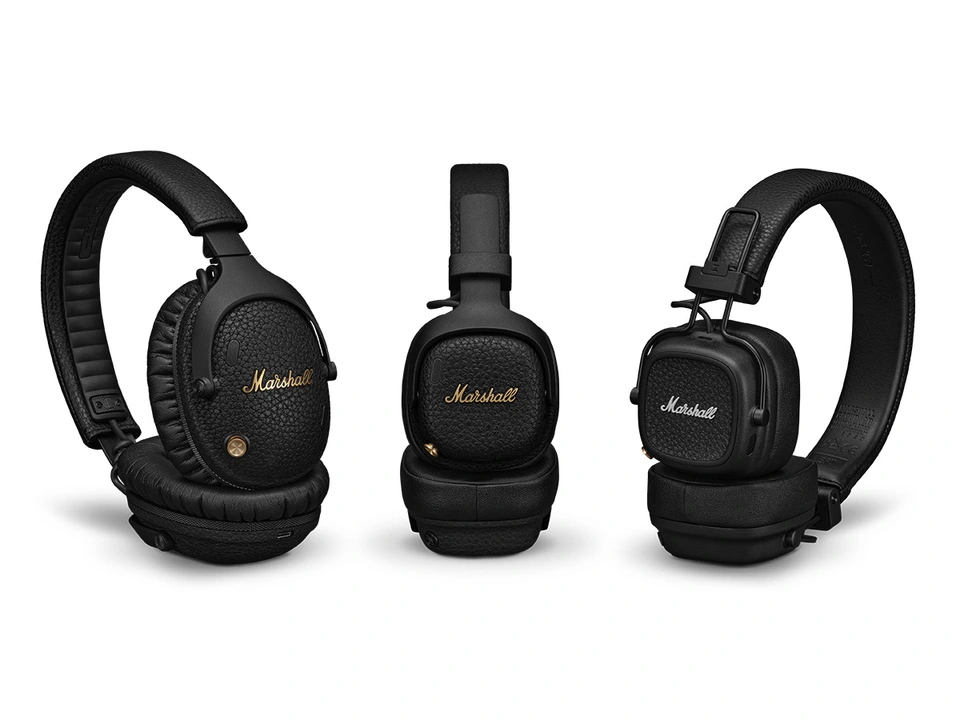Marshall Milton A.N.C. Wireless On Ear Bluetooth Headphones with