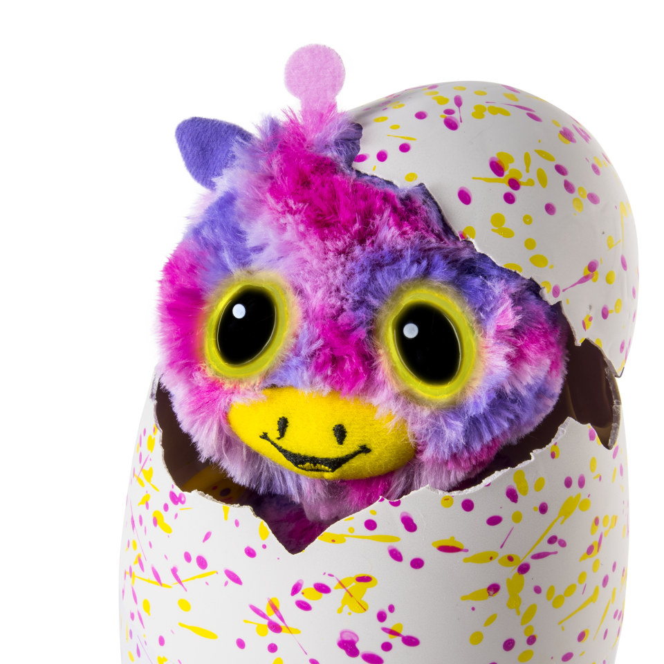 hatchimals talking twin surprise plush