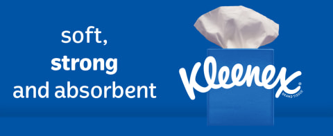 Kleenex Trusted Care Everyday - Pañuelos faciales, 6 cajas rectangulares,  144 pañuelos por caja (864 pañuelos en total)