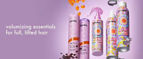 volumizing essentials for full, lifted hair