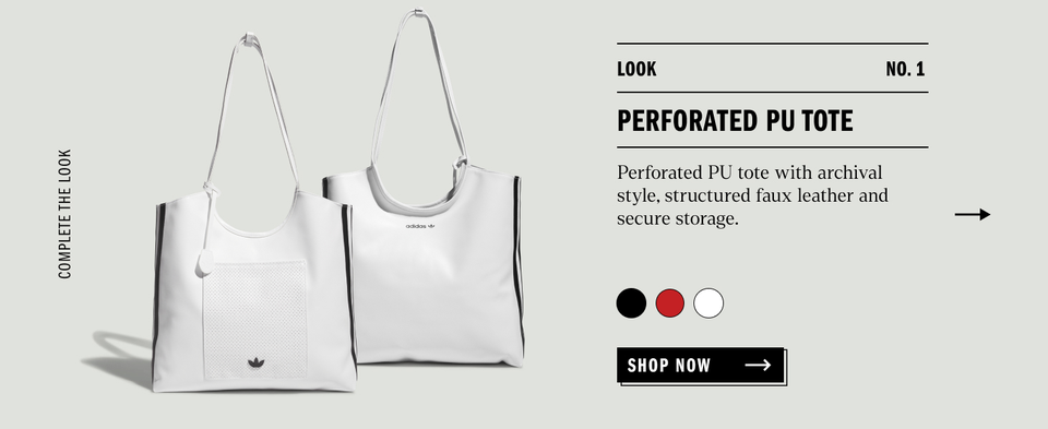 Perforated PU Tote