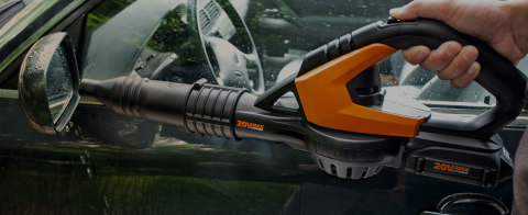 WORX AIR 20V Multi Purpose Blower Sweeper Cleaner with Accessories