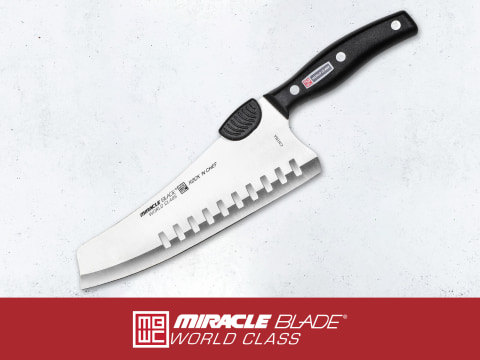 Marcial's Stockroom - Miracle Blade 13-Pieces Knife Set🔪 🧢🧢P359.00 🔪Miracle  Blade 13 piece professional knife set 🔪Revolutionary contoured handles for  optimal comfort and safety 🔪Handy labels on knives eliminates confusion  🔪Quick-release areas