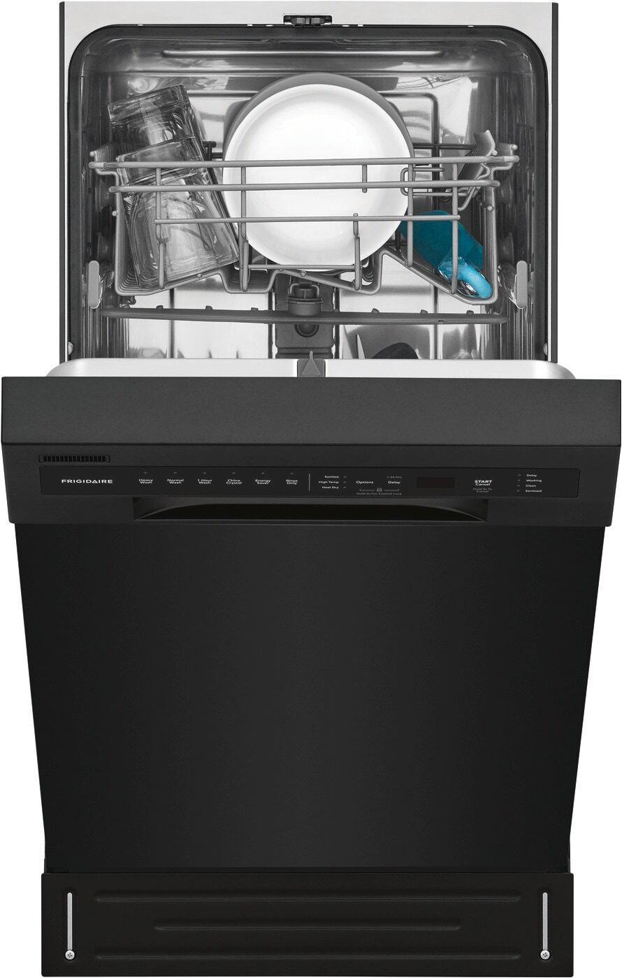 Frigidaire FFBD1831UB 18 Inch Built In Dishwasher in Black
