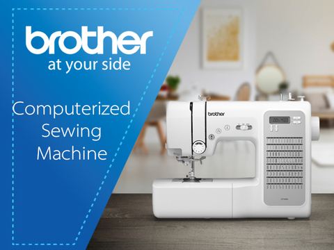 Brother CP100X Computerized Sewing and Quilting Machine with 100 Built in  Stitches White - Office Depot