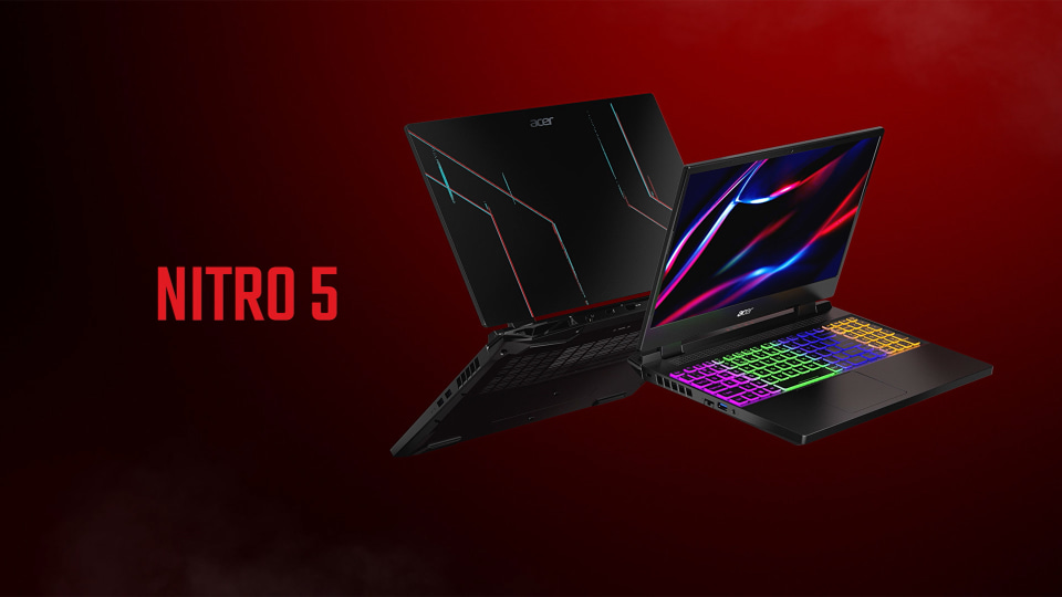  Acer Nitro 5 Gaming Laptop, 144Hz Refresh Rate, NVIDIA