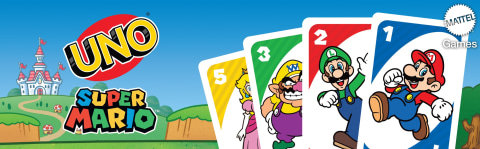 Jeu de Cartes UNO Super Mario Bros, Dessin Animé, Divertissement