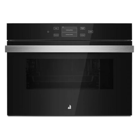 JennAir NOIR 24 Floating Glass Black Electric Built In Single Steam Oven Downeast Home Appliance Center Portland ME