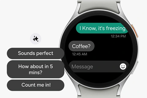 Samsung Galaxy Watch Active Smartwatch With Message Reply Restored