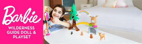 Barbie Wilderness Guide Interactive Playset with Blonde Doll (12