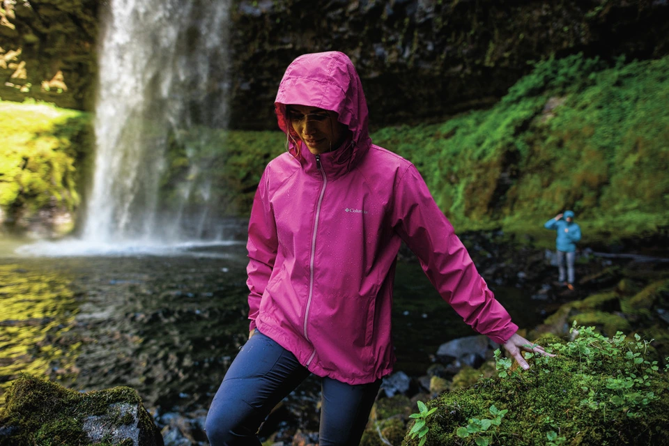 Columbia Women's Switchback Waterproof Packable Rain Jacket, XS-3X