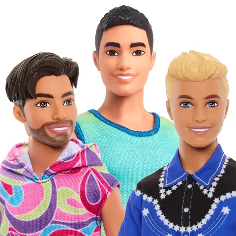 Amazon.com: Barbie Ken Fashionistas Doll with Long Blonde