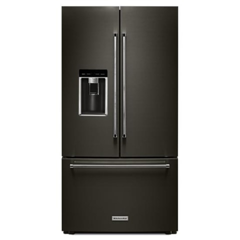 counter depth black stainless steel refrigerators