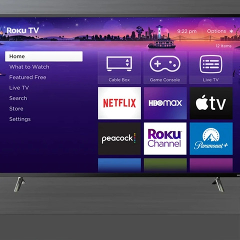 The Hisense 43 LED Roku Smart TV with Alexa Compatibility sold at Bolin  Rental serving Clarksville, TN, and Madisonville and Hopkinsville, KY.