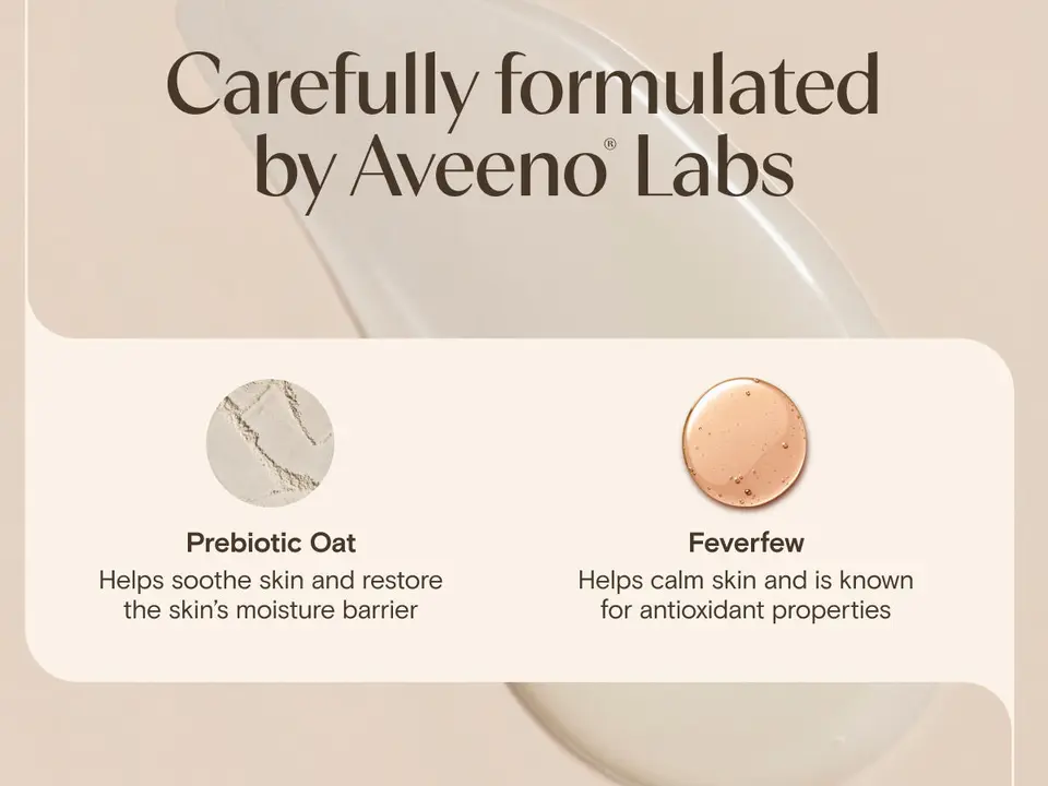 Aveeno Calm Restore Gel Moisturizer, face moisturizer, women men moisturizer, prebiotic oat