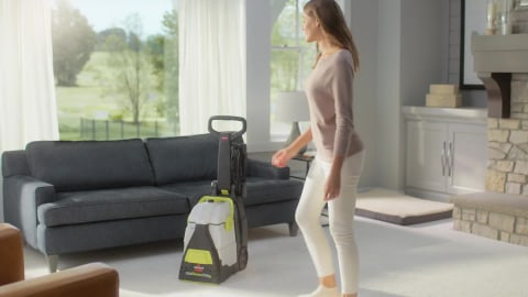 Bissell Big Green Pet Pro Carpet Cleaner in Black and Green