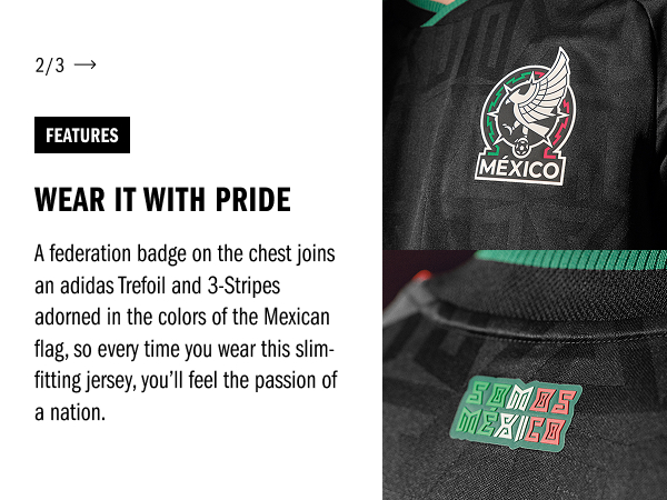 adidas Adult Mexico Hirving Lozano #22 2026 Third Replica Jersey