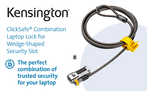 Kensington ClickSafe Point 2 Point Keyed Lock - Security