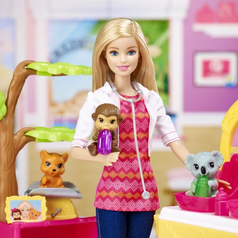 Barbie Careers Zookeeper Doll and Playset