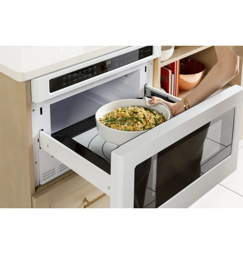 Cafe 1.2 Cu.Ft. Stainless Steel Built In Microwave Drawer Appliance Plus
