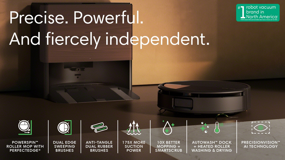 iRobot X185020 Roomba Max 705 Combo Robot Vacuum & Mop with