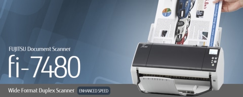 Fujitsu fi-7480 - document scanner - desktop - USB 3.0 | Dell USA