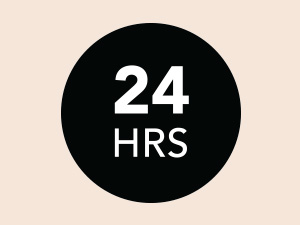 Up to 24 Hour Wear